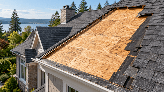 What is roof decking? When roof sheathing needs replacement